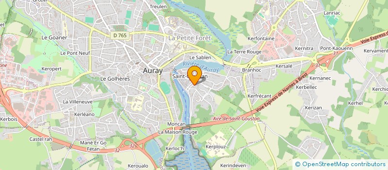 localisation de l'entreprise MADAME AGATHE LE DUNFF à AURAY