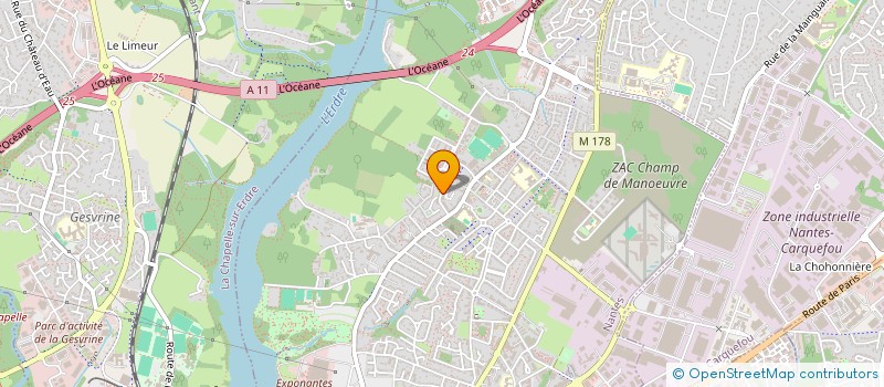 localisation de l'entreprise MADAME AGATHE LE MAUFF  NANTES