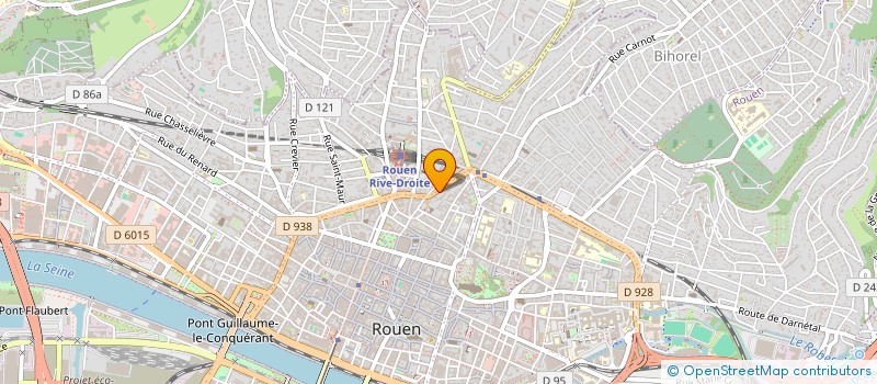 localisation de l'entreprise MADAME AGATHE LE TESSIER  ROUEN