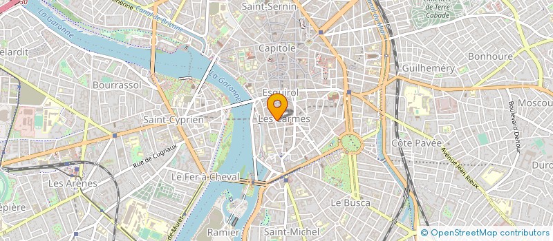 localisation de l'entreprise MADAME AGATHE LEBLIC  TOULOUSE