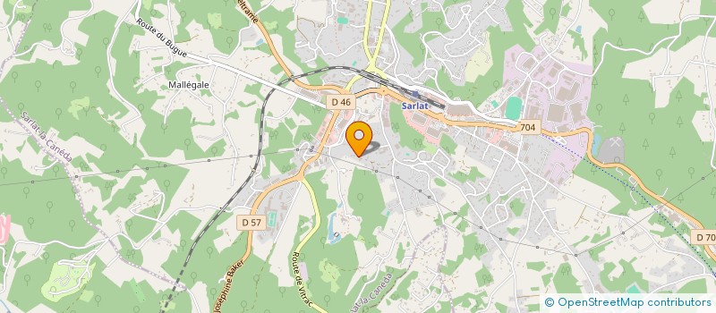 localisation de l'entreprise MADAME AGATHE LEBOURG  SARLAT-LA-CANEDA