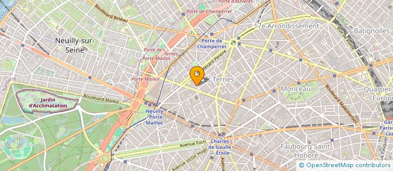 localisation de l'entreprise MADAME AGATHE LEGRAND  PARIS