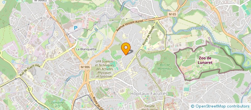 localisation de l'entreprise MADAME AGATHE LEGRIS à MONTPELLIER