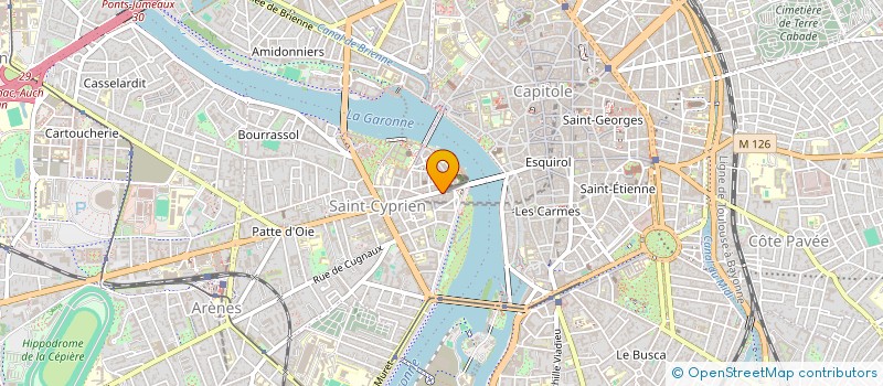localisation de l'entreprise MADAME AGATHE LERAY  TOULOUSE