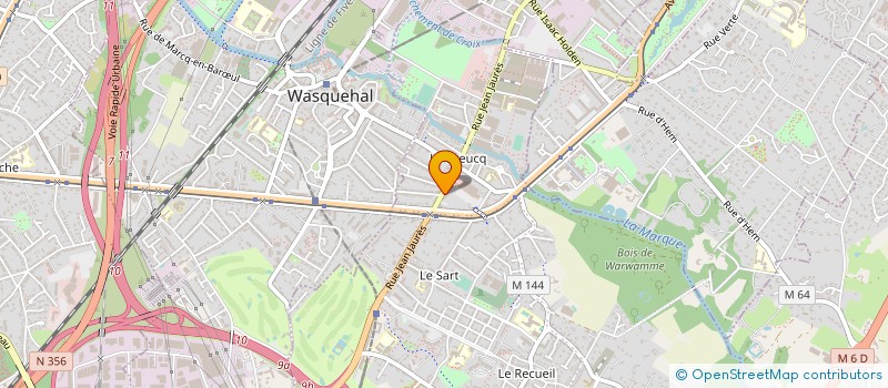 localisation de l'entreprise MADAME AGATHE LEURENT à VILLENEUVE-D'ASCQ