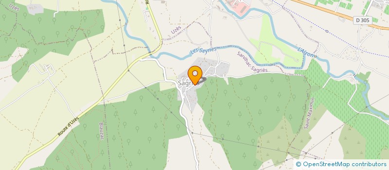 localisation de l'entreprise MADAME AGATHE LEVEQUE  SANILHAC-SAGRIES