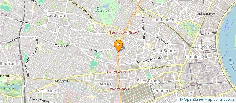 localisation de l'entreprise MADAME AGATHE LIEF  BORDEAUX