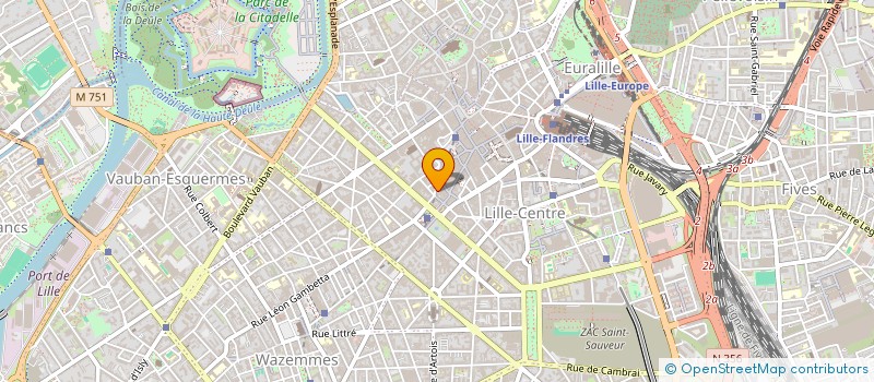localisation de l'entreprise MADAME AGATHE LIONS à LILLE