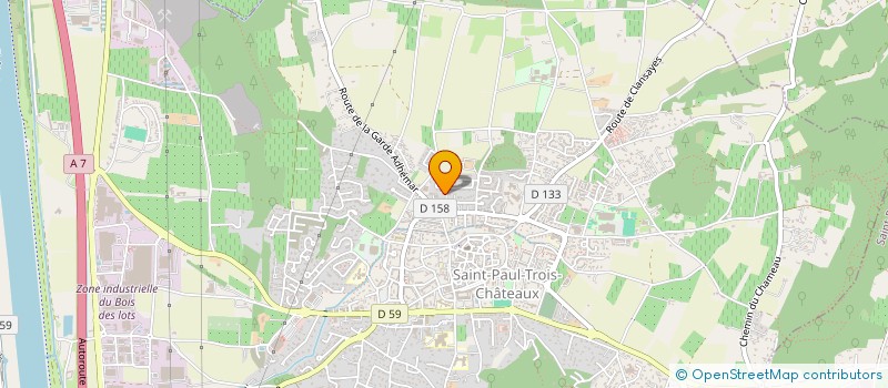 localisation de l'entreprise MADAME AGATHE LONG à SAINT-PAUL-TROIS-CHATEAUX