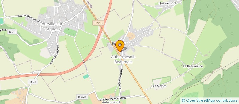 localisation de l'entreprise MADAME AGATHE MACREL  AUBERMESNIL-BEAUMAIS