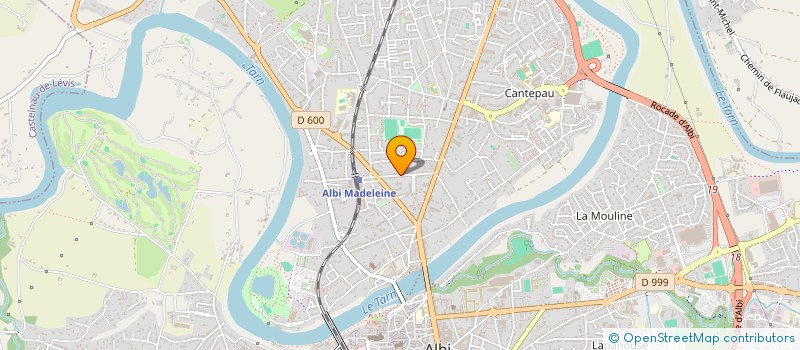 localisation de l'entreprise MADAME AGATHE MAGALI CALMONT  ALBI