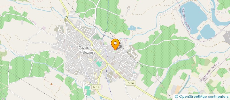 localisation de l'entreprise MADAME AGATHE MALEVAULT  SAINT-CHINIAN