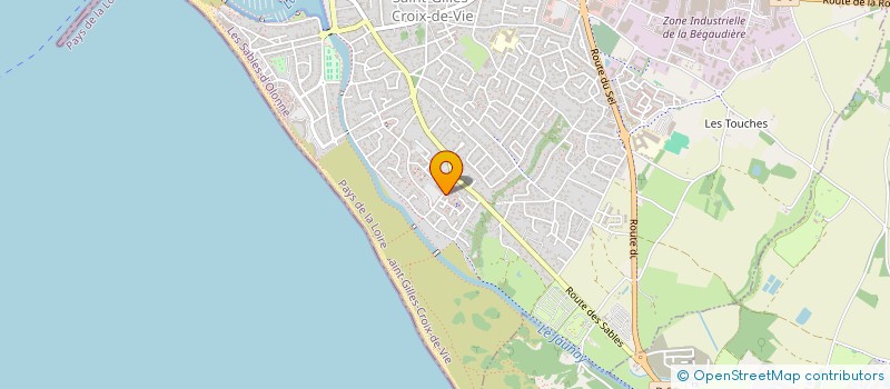 localisation de l'entreprise MADAME AGATHE MALHOMME  SAINT-HILAIRE-DE-RIEZ