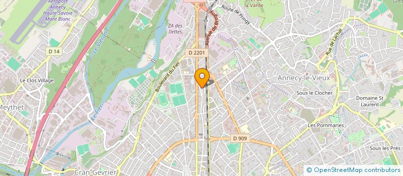 localisation de l'entreprise MADAME AGATHE MALYCHA à ANNECY