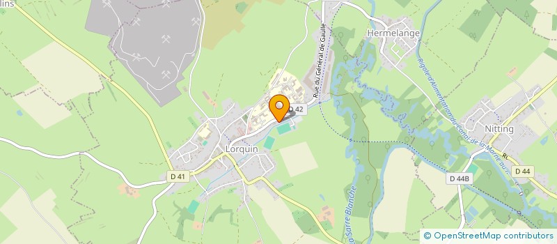 localisation de l'entreprise MADAME AGATHE MARCHAL  LORQUIN