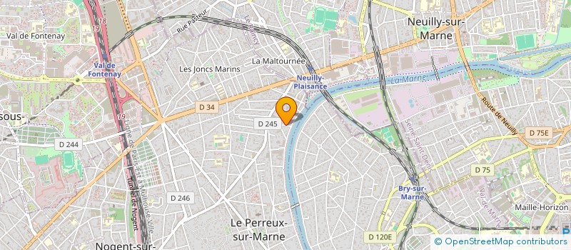 localisation de l'entreprise MADAME AGATHE MAY à LE PERREUX-SUR-MARNE