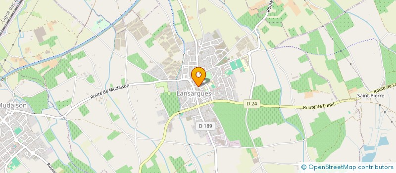 localisation de l'entreprise MADAME AGATHE MENDEZ  LANSARGUES