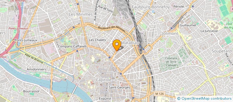 localisation de l'entreprise MADAME AGATHE MEYSSONNIER  MONTAUBAN