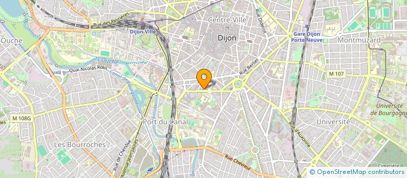 localisation de l'entreprise MADAME AGATHE MIHOUBI à DIJON