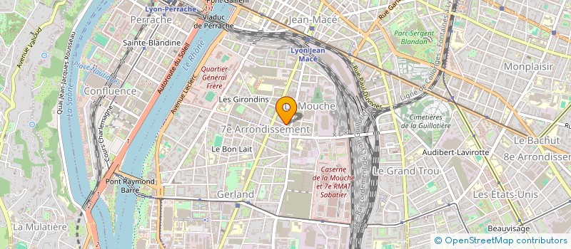 localisation de l'entreprise MADAME AGATHE MOREL  ANNECY