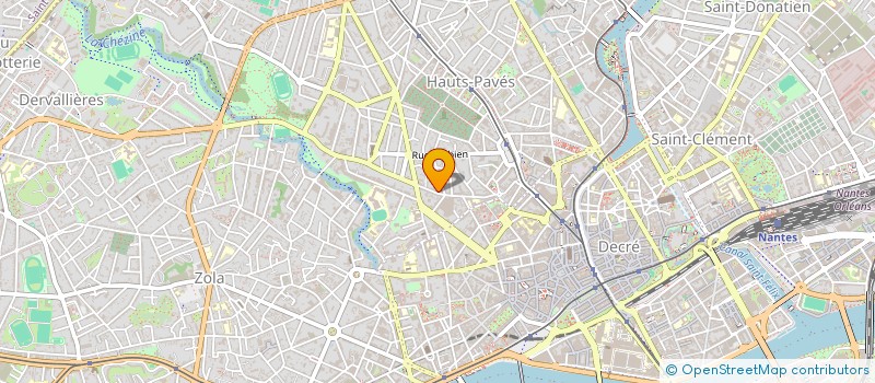 localisation de l'entreprise MADAME AGATHE MORIN à NANTES