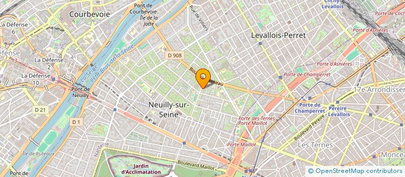 localisation de l'entreprise MADAME AGATHE MORIZOT à NEUILLY-SUR-SEINE