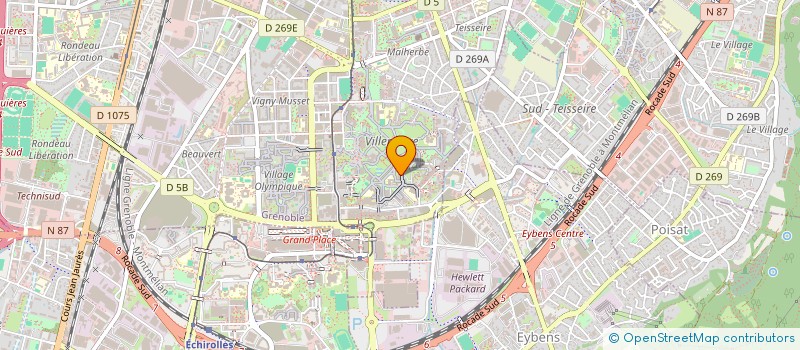 localisation de l'entreprise MADAME AGATHE NEMALEU à GRENOBLE