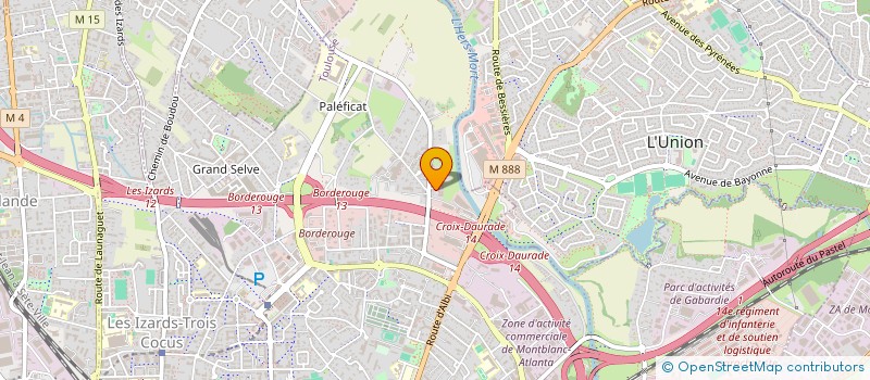 localisation de l'entreprise MADAME AGATHE NGO BAYA  TOULOUSE