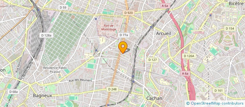 localisation de l'entreprise MADAME AGATHE NGUYEN  ARCUEIL