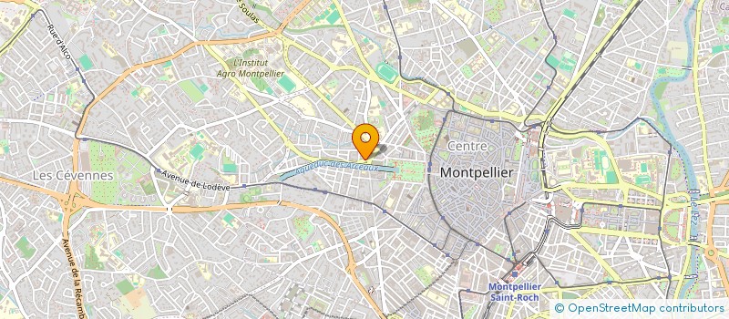 localisation de l'entreprise MADAME AGATHE NICOLLIN à MONTPELLIER
