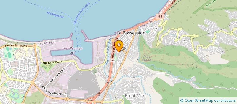 localisation de l'entreprise MADAME AGATHE NIETO à LA POSSESSION
