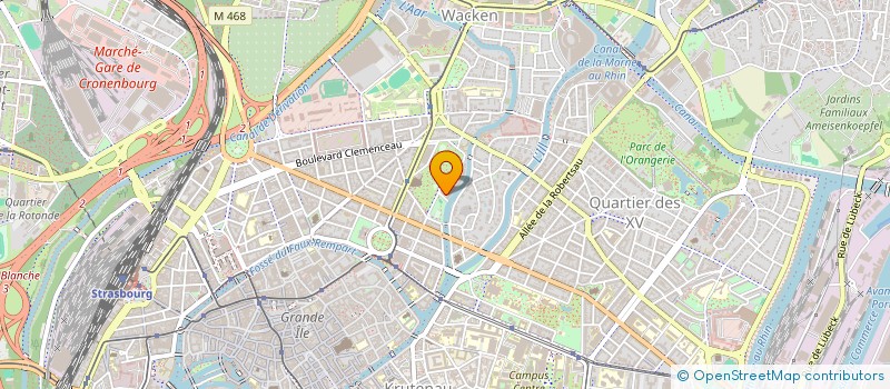 localisation de l'entreprise MADAME AGATHE NOURDIN  STRASBOURG