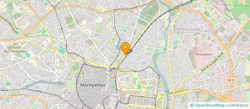 localisation de l'entreprise MADAME AGATHE PAPP à MONTPELLIER