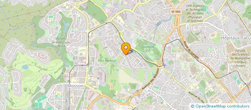 localisation de l'entreprise MADAME AGATHE PEROIS  NIMES