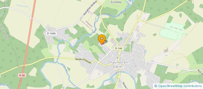 localisation de l'entreprise MADAME AGATHE PERSON  CHAUMES-EN-BRIE