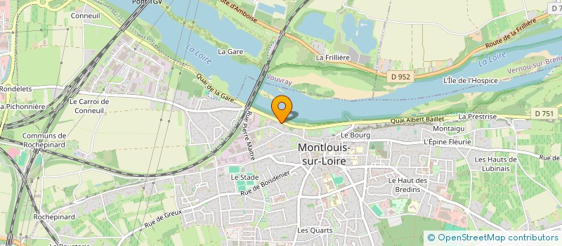 localisation de l'entreprise MADAME AGATHE PEVEDIC  MONTLOUIS-SUR-LOIRE