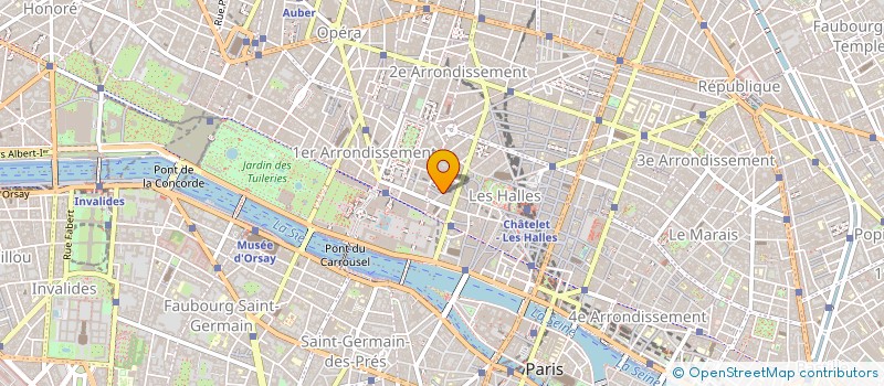 localisation de l'entreprise MADAME AGATHE PHILBE à PARIS