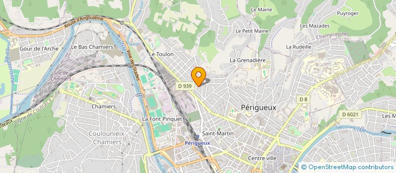 localisation de l'entreprise MADAME AGATHE POMEPUY à PERIGUEUX