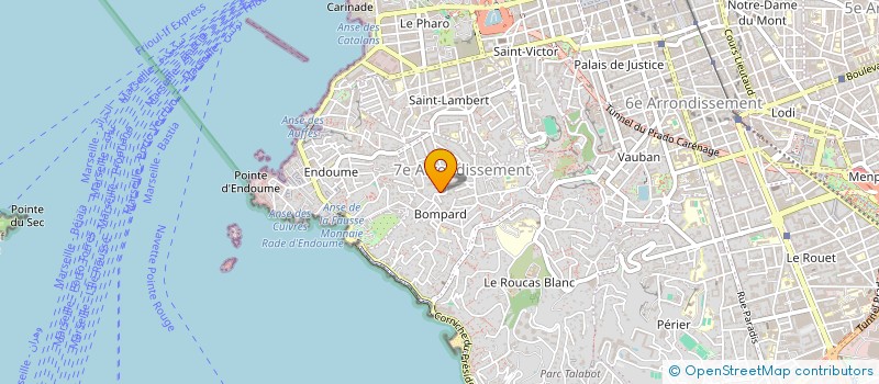 localisation de l'entreprise MADAME AGATHE PORTAL  MARSEILLE