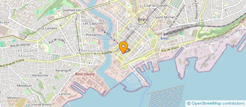 localisation de l'entreprise MADAME AGATHE QUENEZ à BREST
