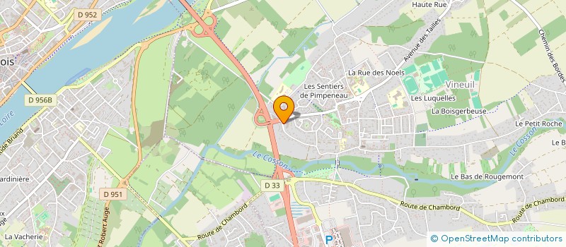 localisation de l'entreprise MADAME AGATHE QUINCY  SAINT-GERVAIS-LA-FORET