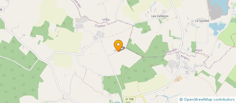 localisation de l'entreprise MADAME AGATHE RICHER  CHEFFES