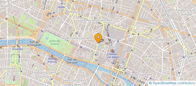 localisation de l'entreprise MADAME AGATHE ROBERDET à PARIS