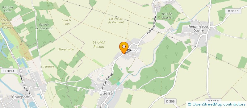 localisation de l'entreprise MADAME AGATHE ROBERT à OUERRE