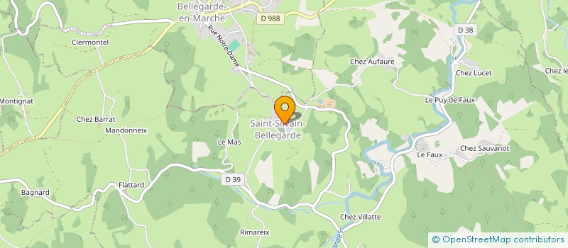 localisation de l'entreprise MADAME AGATHE ROUSSET à LA SERRE-BUSSIERE-VIEILLE
