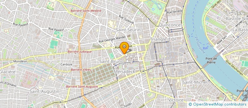 localisation de l'entreprise MADAME AGATHE SAINT-SEVIN  BORDEAUX