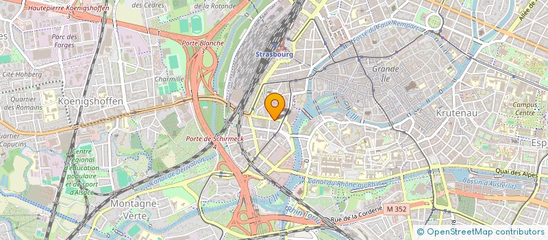 localisation de l'entreprise MADAME AGATHE SALADIN à STRASBOURG
