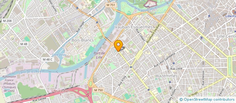 localisation de l'entreprise MADAME AGATHE SAWKO à LILLE