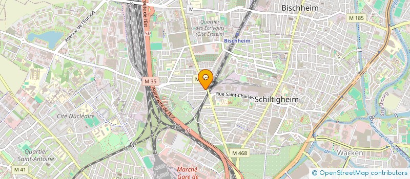 localisation de l'entreprise MADAME AGATHE SCHILLING  GAMBSHEIM