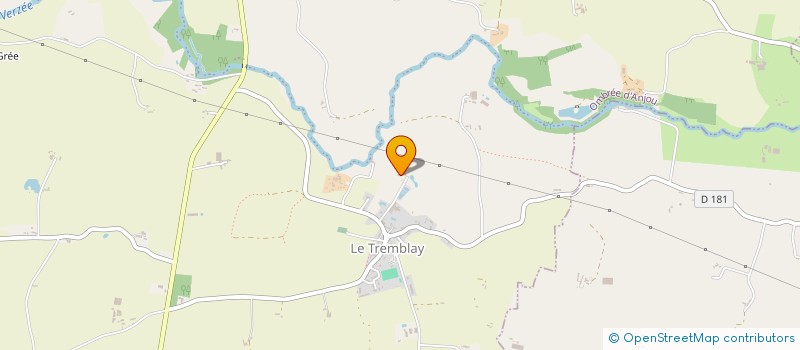 localisation de l'entreprise MADAME AGATHE SERON  OMBREE D'ANJOU